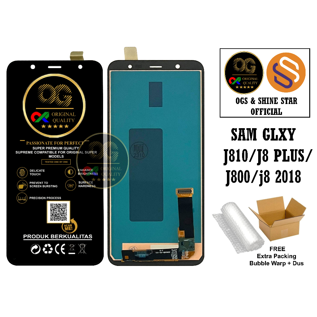 LCD TOUCHSCREEN SMS J8 / J800 / J810 / J8 PLUS / J8 2018