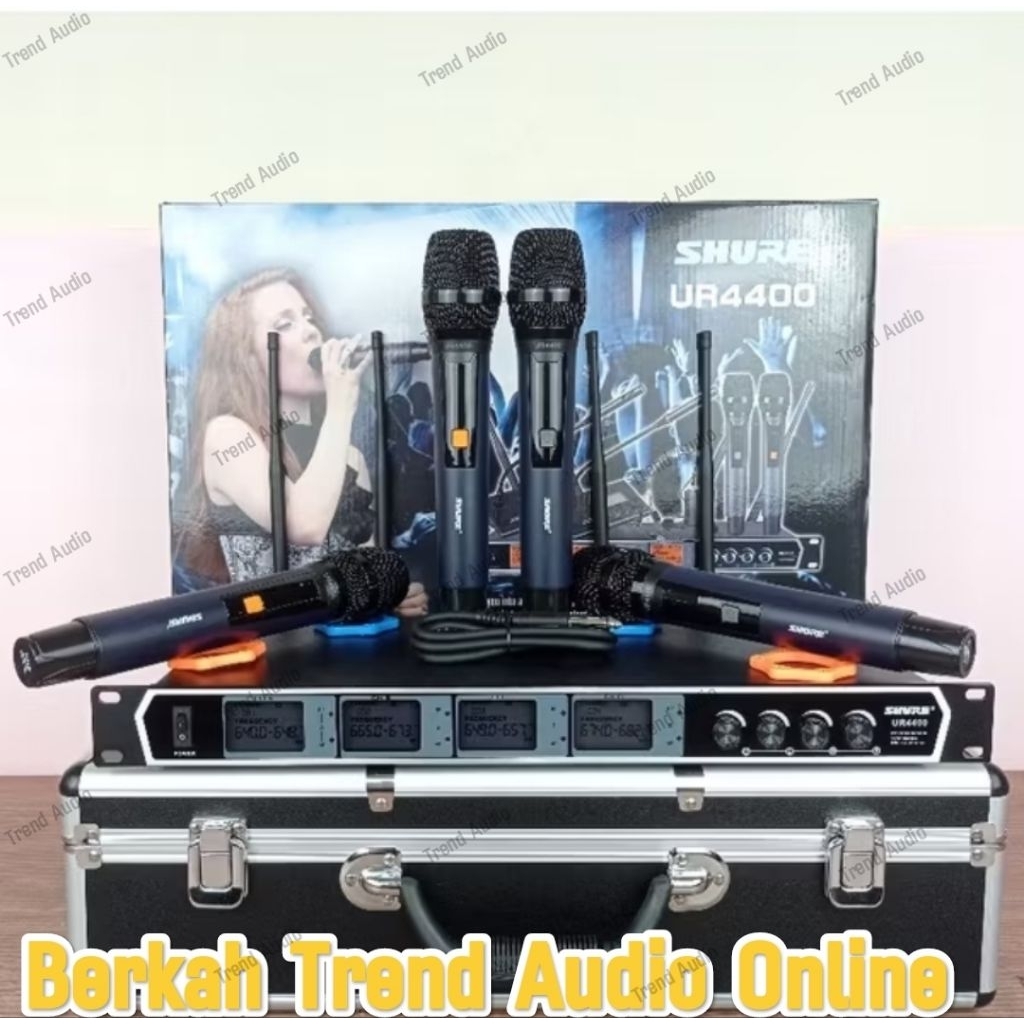 Mic Wirelles SHURE UR440 Kualitas ok