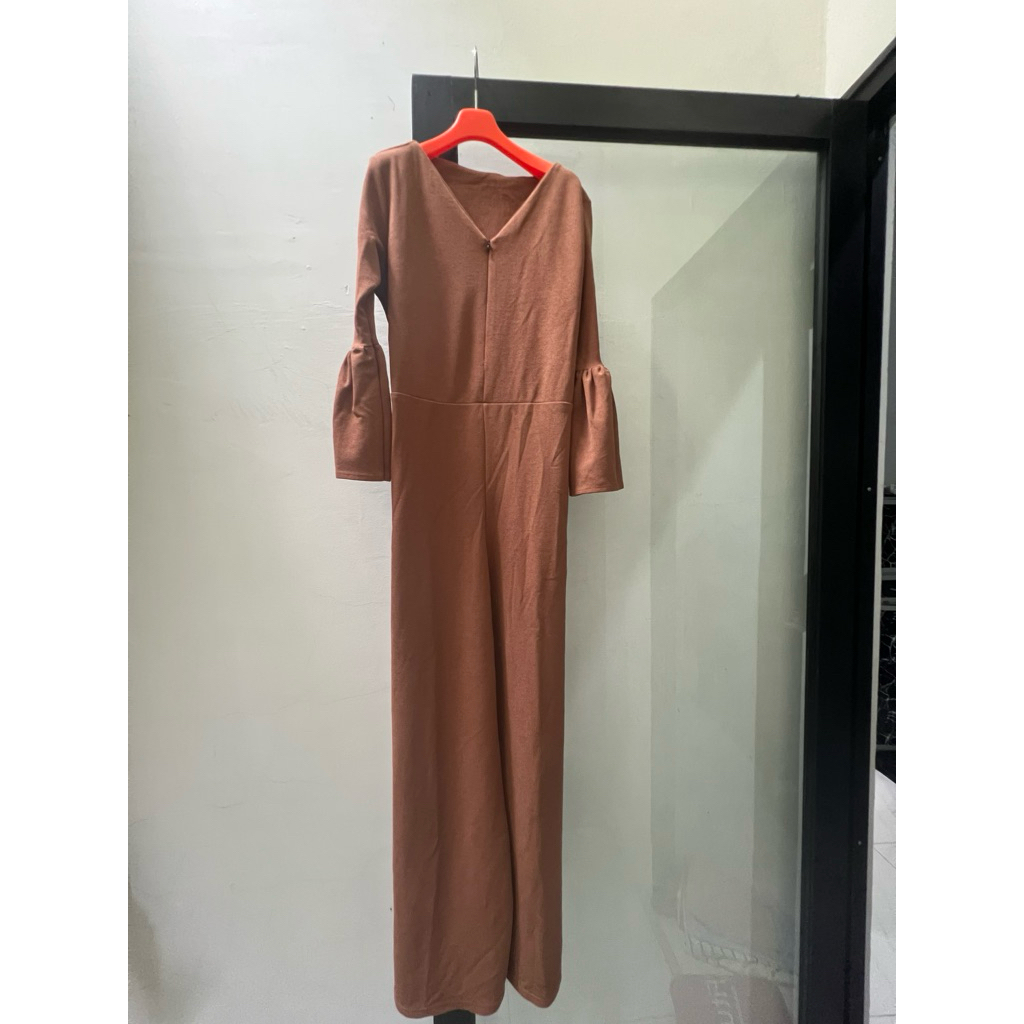 preloved jumpsuit celana ada belt