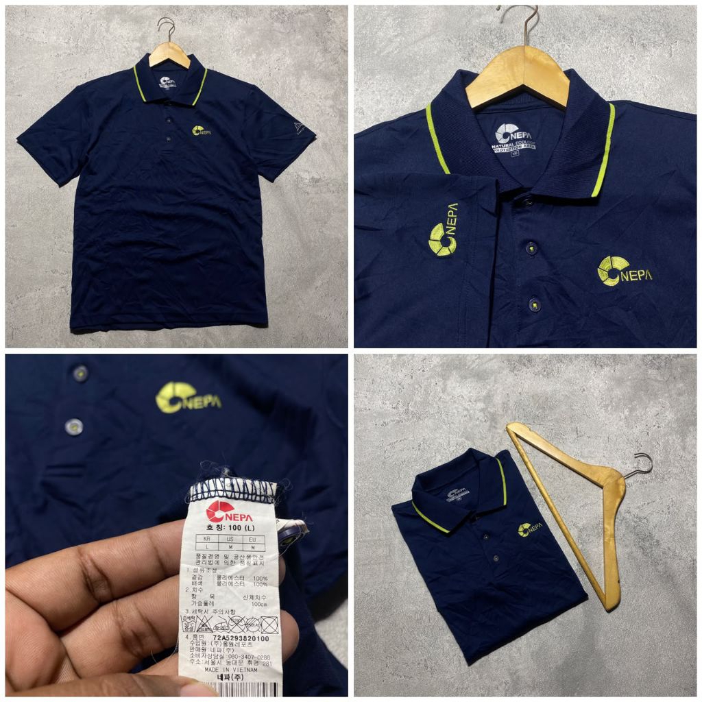 ~ NEPA polo shirt~ harga 79rb co via oren
~ warna: navy L(68x55)
~ Like new