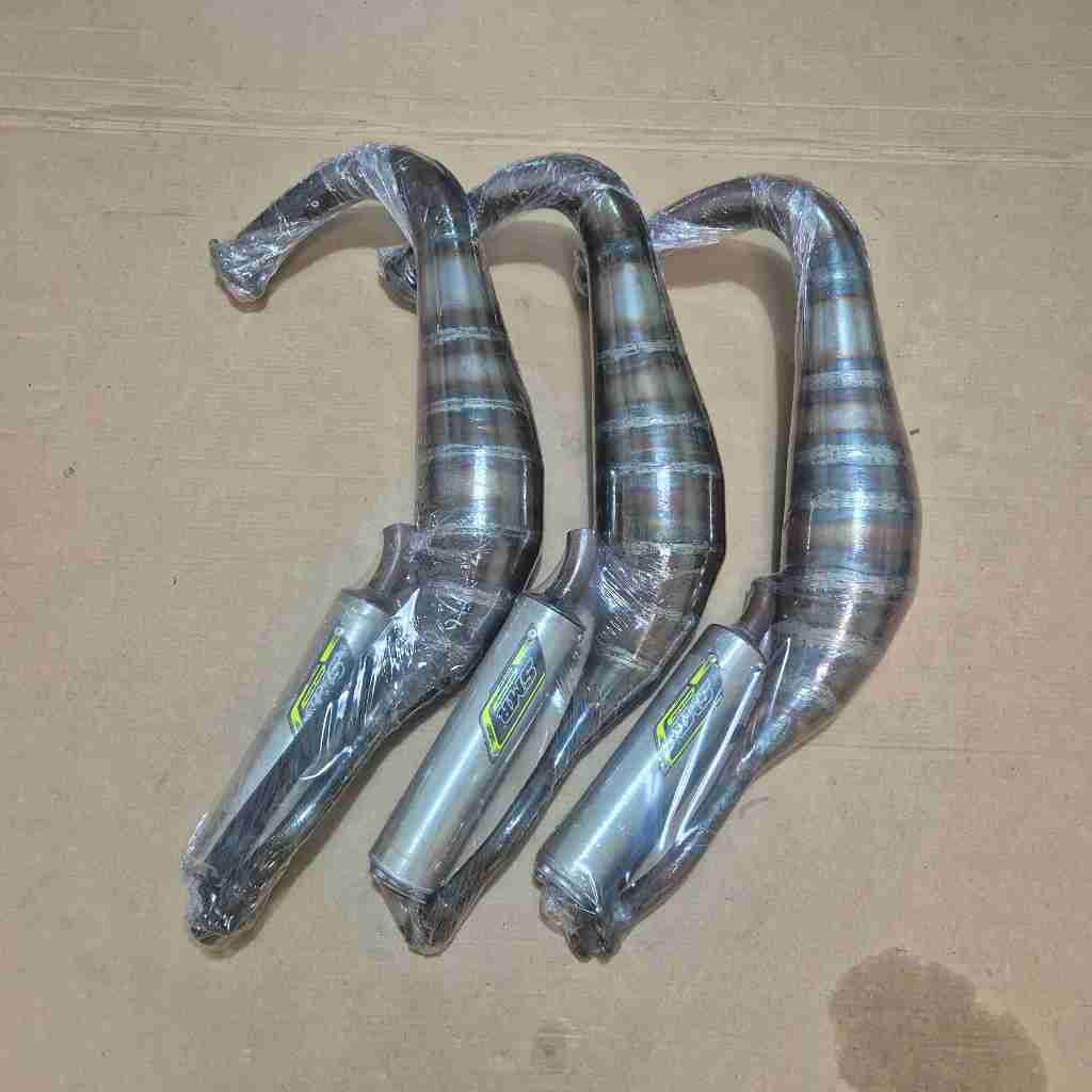 Knalpot RX-King SMR Kolong PDK Scorpio Plat Karat