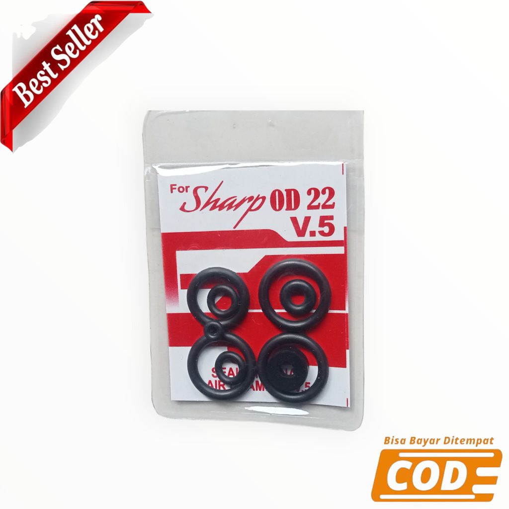 seal set pompa v-5 od 22 | sil |v-5 Od 22 merah bagus