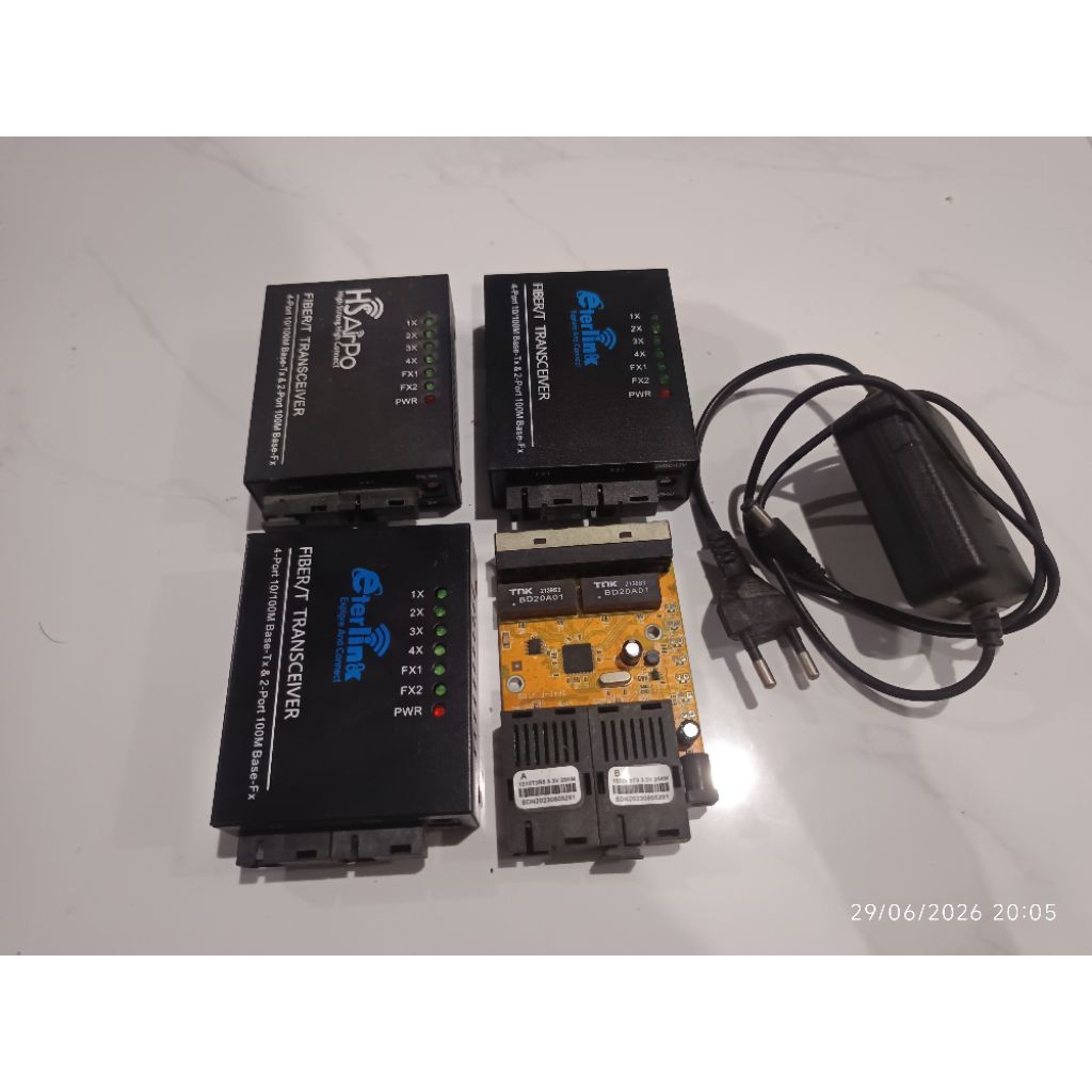 Media converter Htb 2fo 4lan