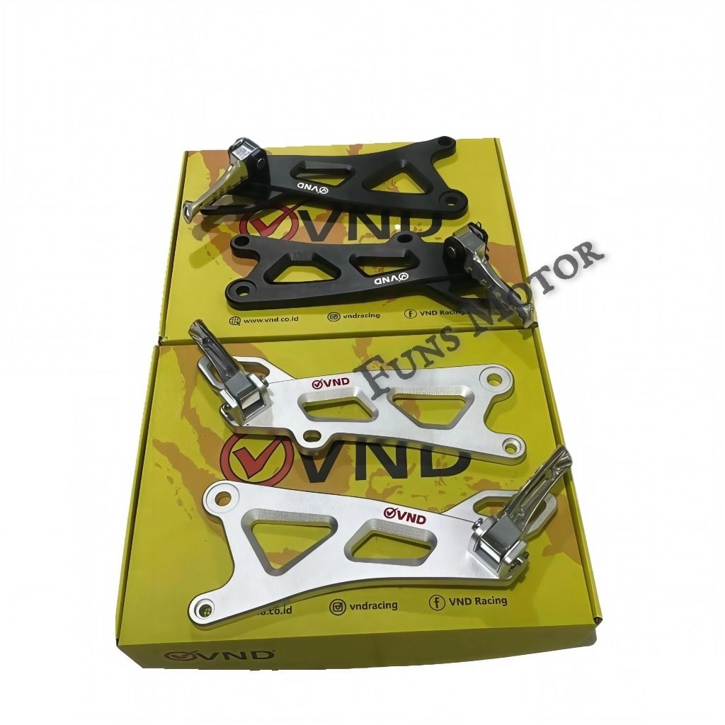 STEP INJAKAN BELAKANG VND CNC RX KING, RX SPESIAL
