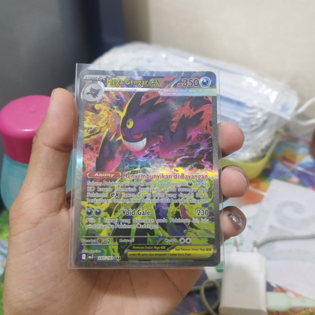Mega Gengar ex SAR MA3 240/193 indonesia
