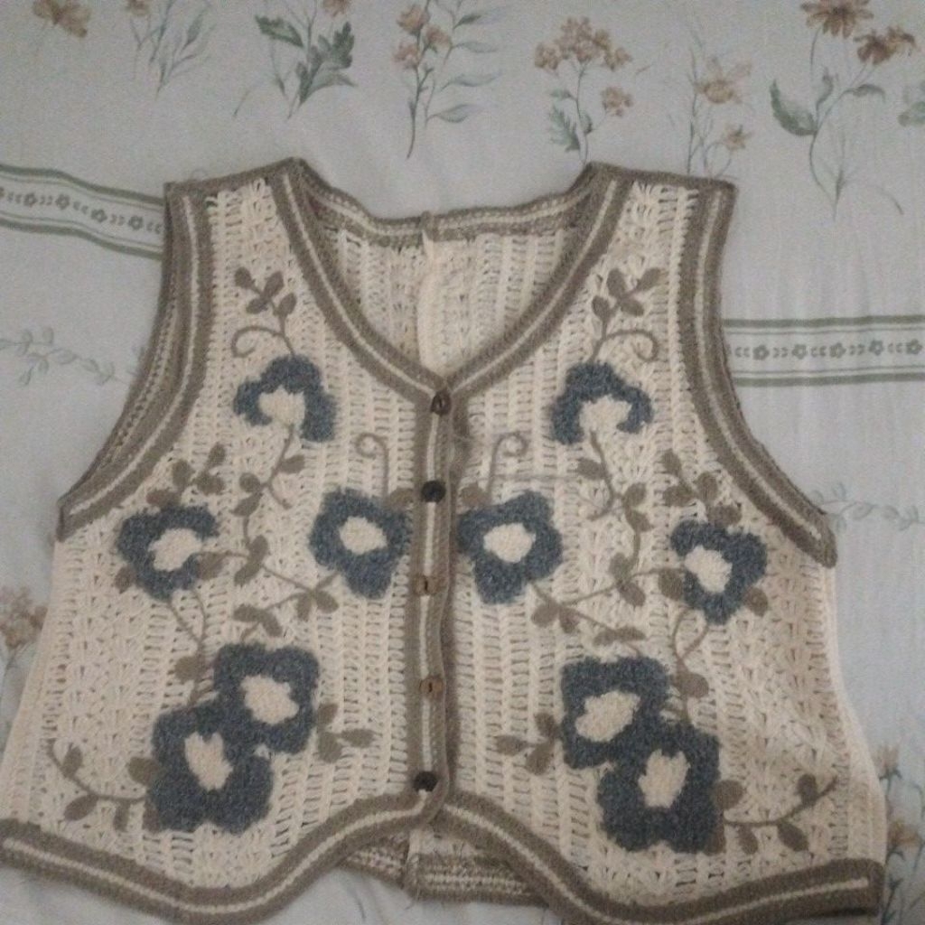 preloved bohemian vest