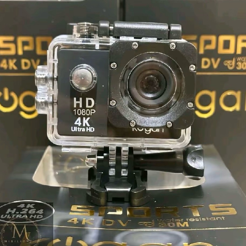 Kogan Action Camera 4k 30fps Ultra HD WiFi WaterProof Anti Air