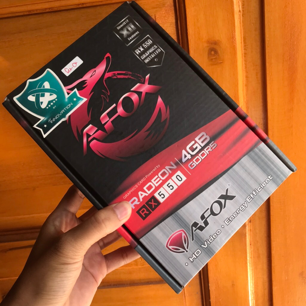 VGA RX 550 4GB DDR5 No Display