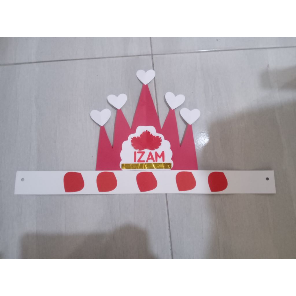 Topi Kreasi untuk MPLS/Karnaval/Tari dari kertas karton