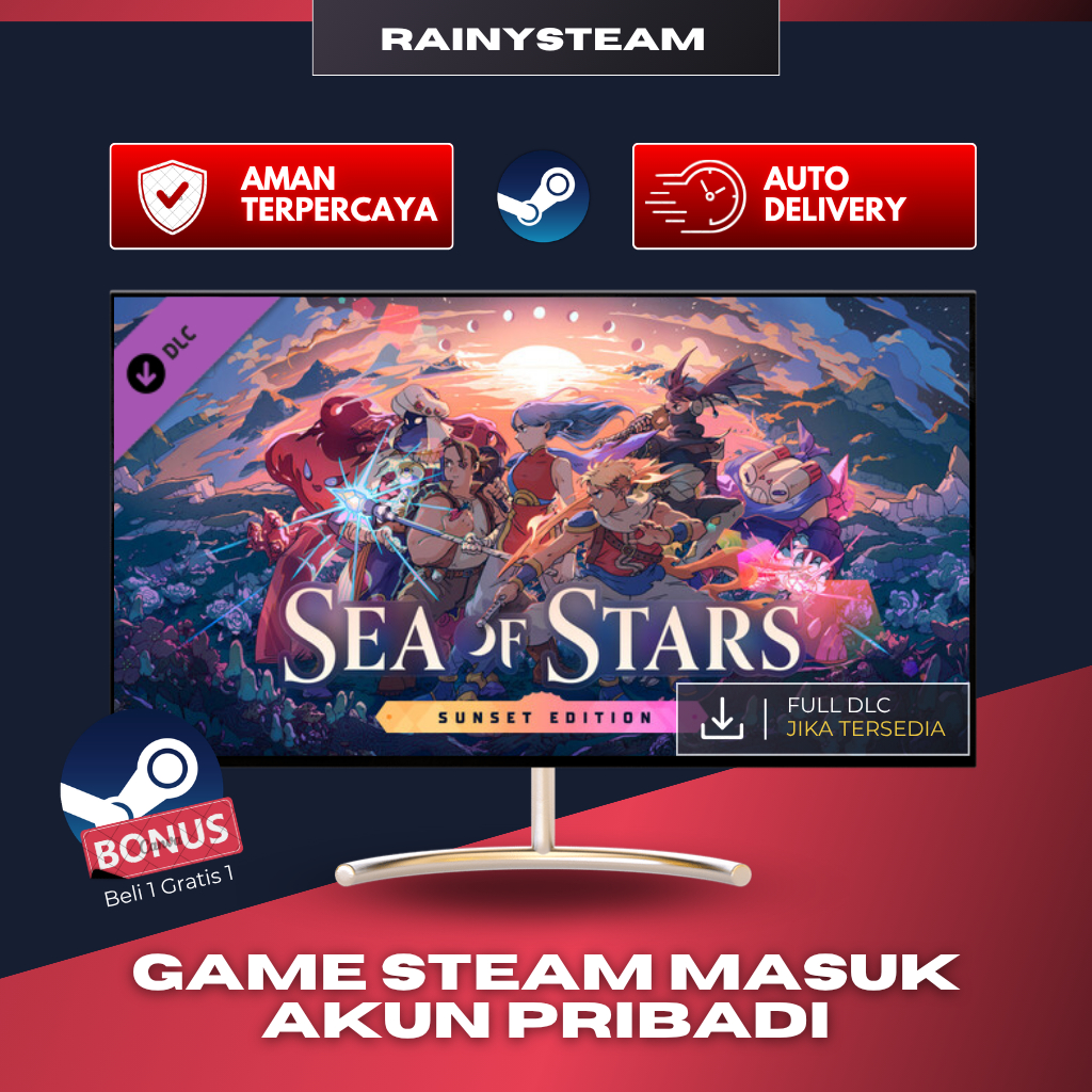 [BELI 1 GRATIS 1] Sea of Stars: Sunset Edition / AUTO DELIVERY / STEAM / Game PC / Games Computer / 
