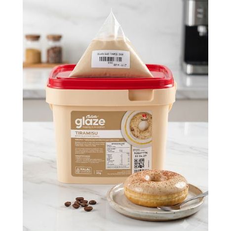 collata glaze tiramisu 250g repack/ glaze tiramisu collata/ coklat glaze tiramisu