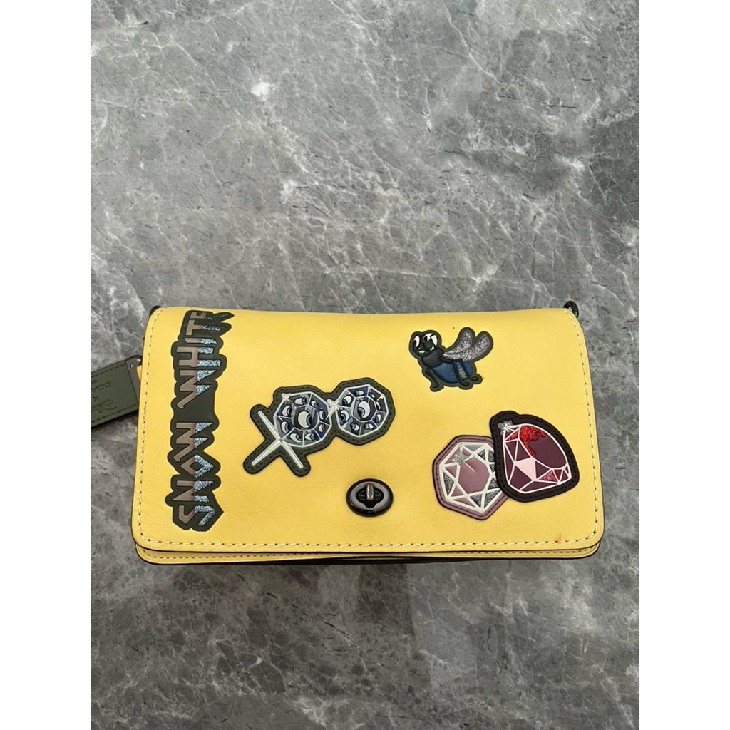 [PRELOVED] [Original Store] Coach x Disney Snow White Crossbody Bag Sunflower