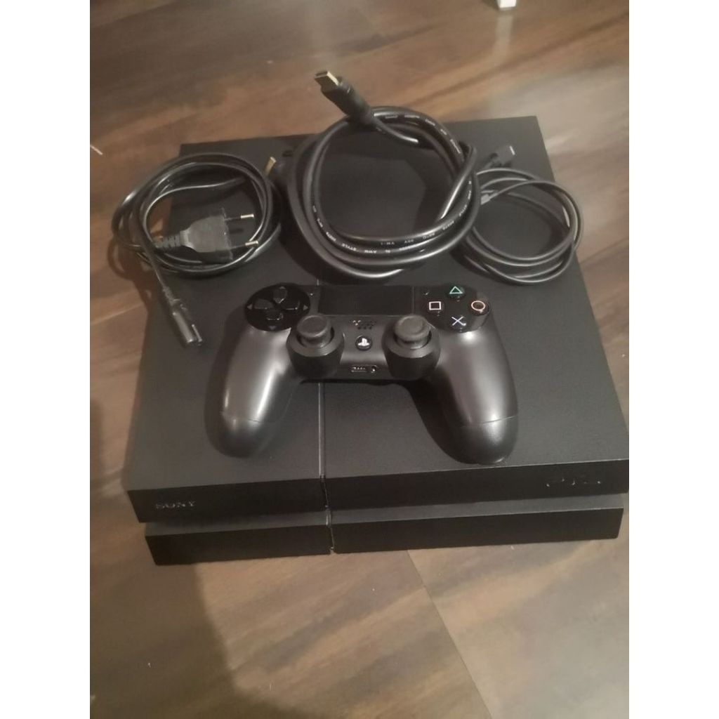 PS 4 FAT HEN 9.0 FULL SET DAN FULL GAMES PAKETAN DENGAN 2 STICK 100% ORIGINAL
