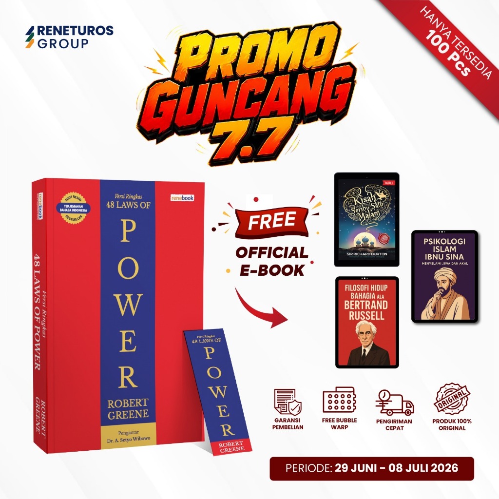 Rene Turos Renebook Versi Ringkas 48 Laws of Power Versi Terjemahan Robert Greene