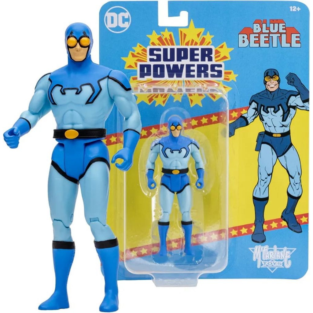 McFarlane Toys DC Super Powers - Blue Beetle Action Figure ORIGINAL Product McFarlane Toys