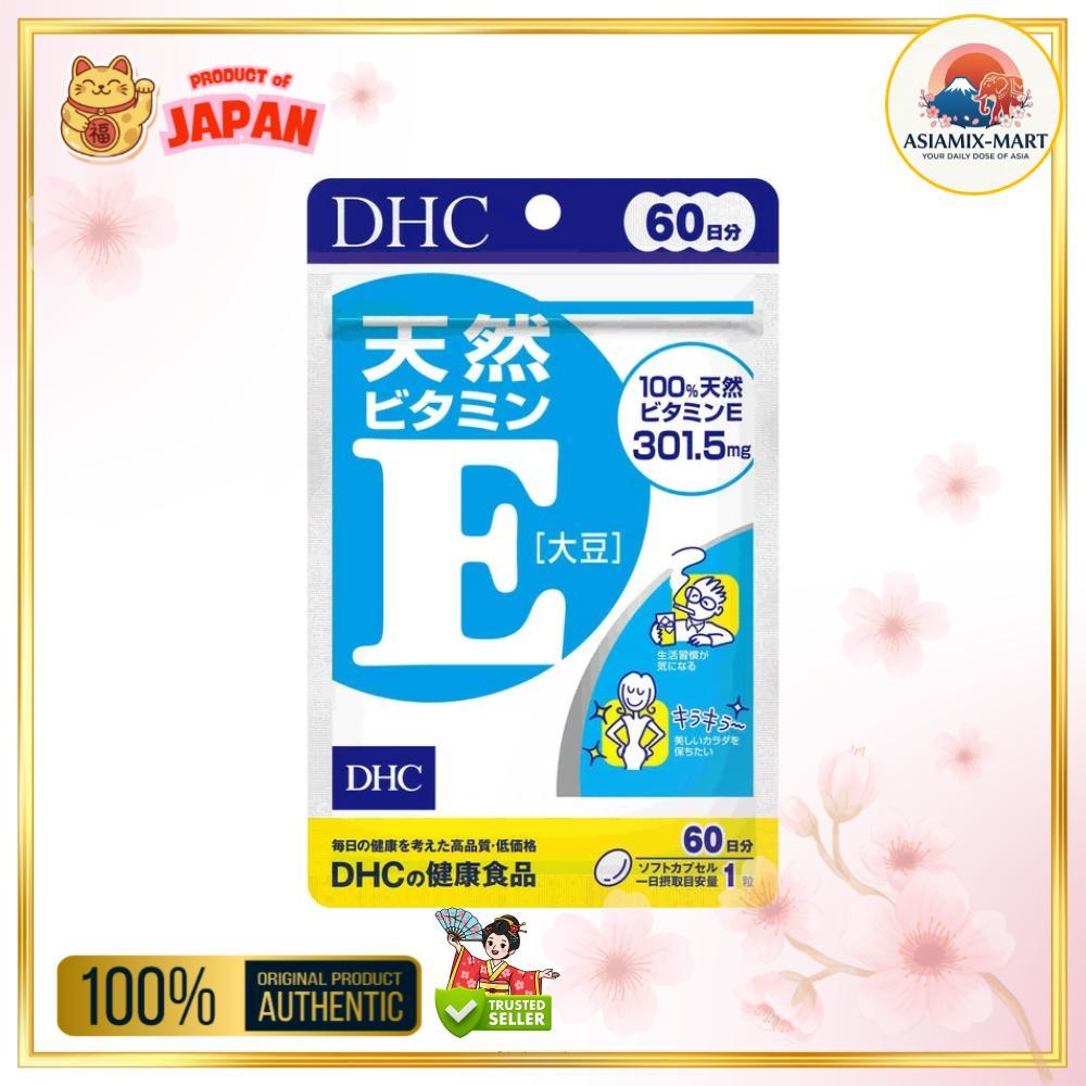 DHC Vitamin E 60Days (60tab) Vitamin E Original Jepang