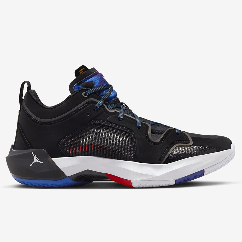 SEPATU BASKET NIKE AIR JORDAN 37 LOW PF Black "Nothing But Net" ORIGINAL 100% DQ4123-061