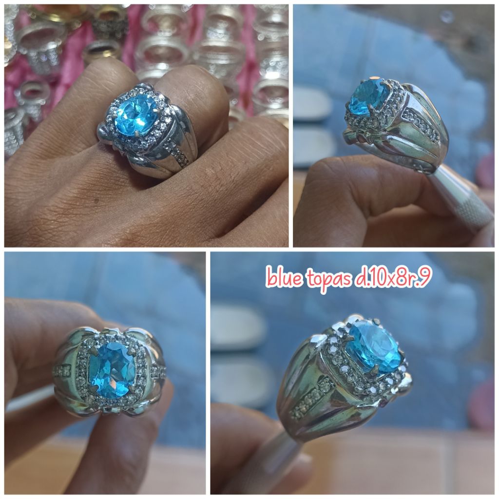 BATU PERMATA BLUE TOPAS BLUE TOPAS GEMS
