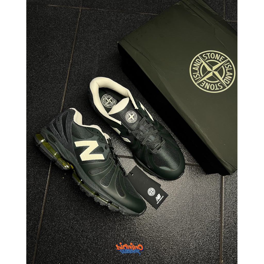 NEW BALANCE X STONE ISLAND ABZORB 1890 DEEP FOREST
