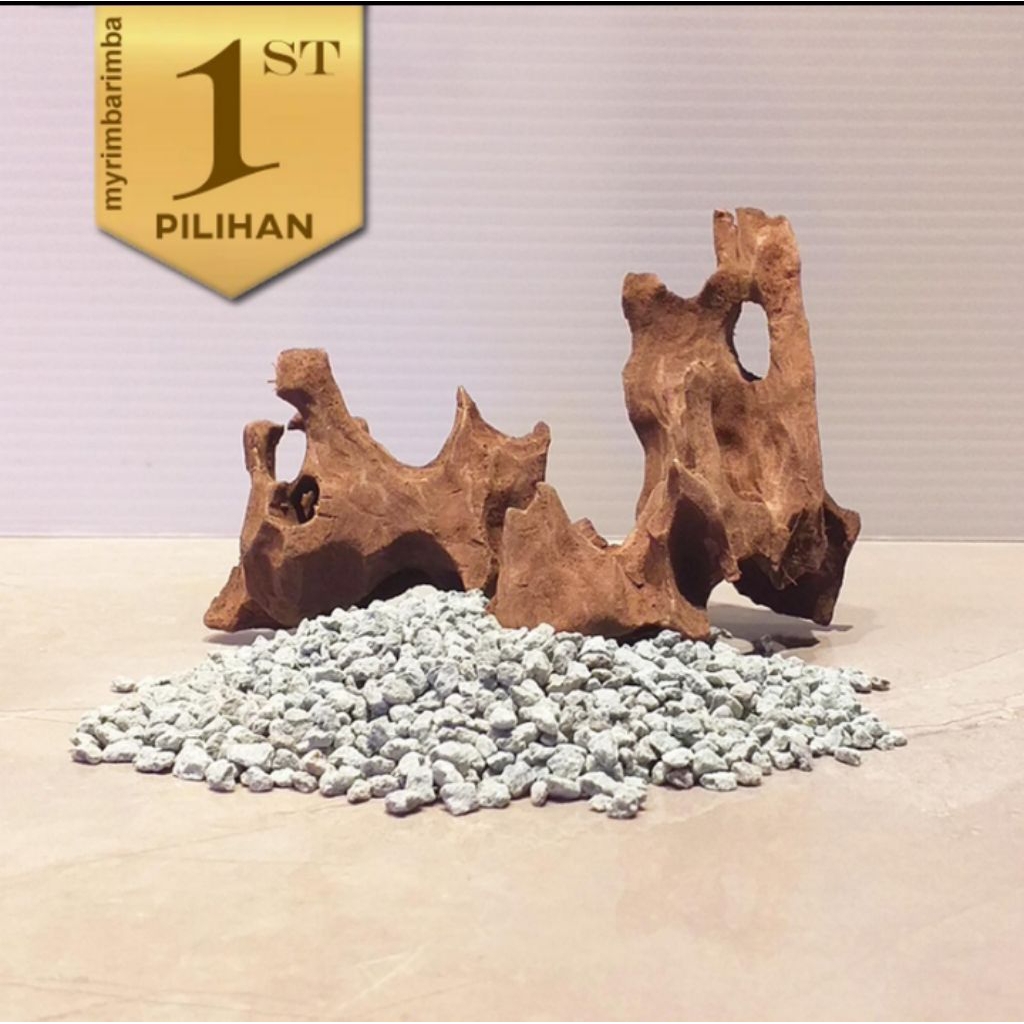 Pasir Zeolite / Zeolit Size M, Media Tanam Tanaman Hias Aquascape / Filter Aquarium