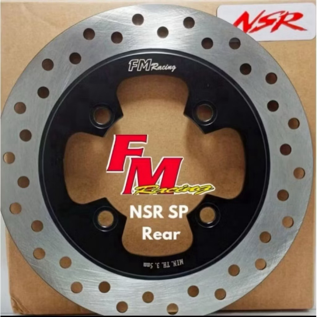 DISC PIRINGAN CAKRAM BELAKANG NSR SP FM RACING OEM 4MM ORIGINAL FM RACING