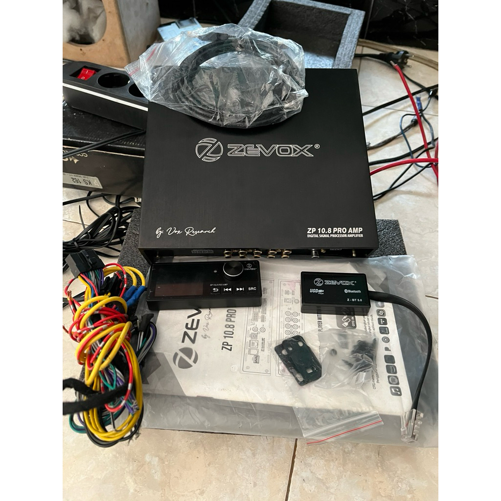 Dsp processor zevox 10.8amp scond bekas