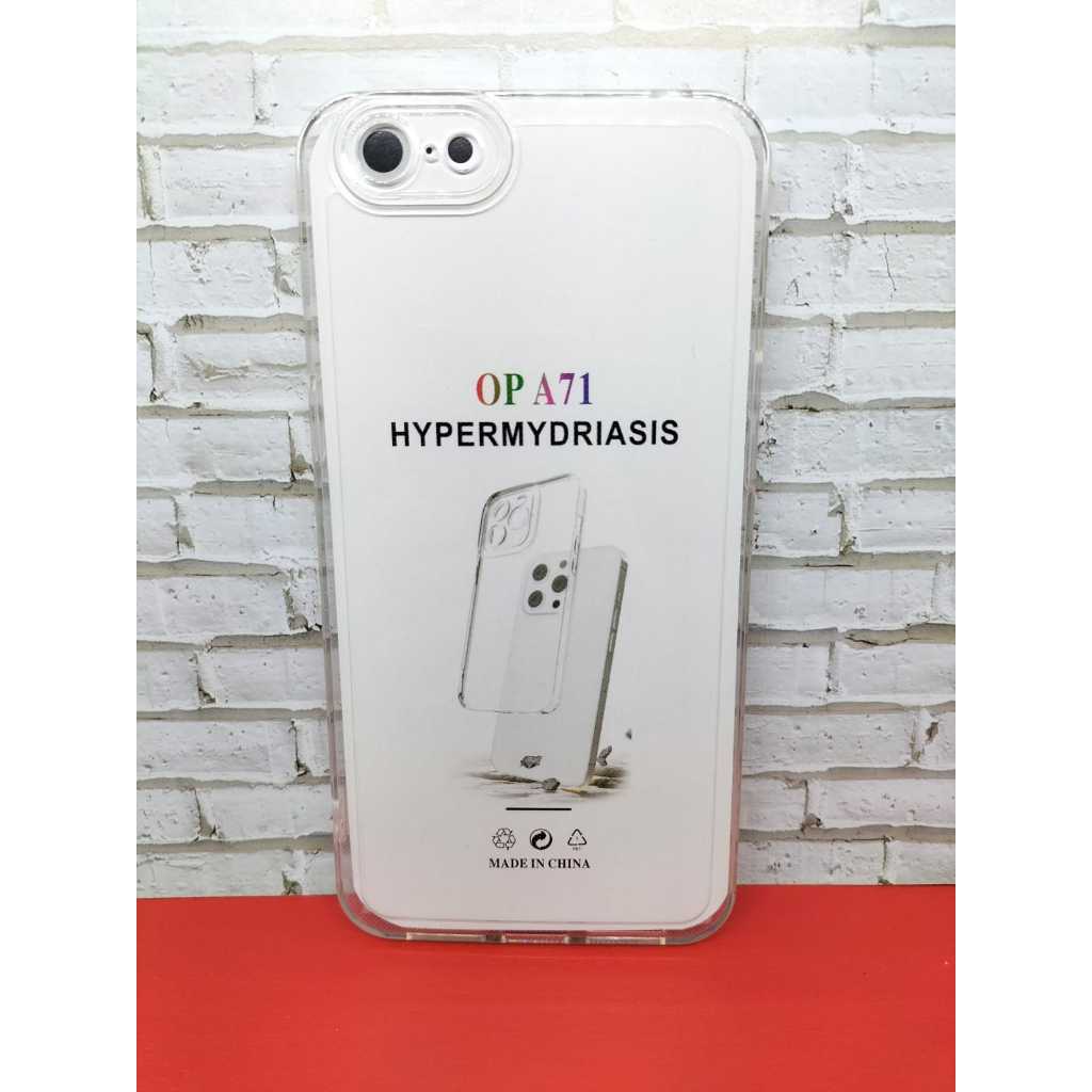 SOFTCASE BENING TRANSPARAN + PROTECT CAMERA OPPO A71 <POD>