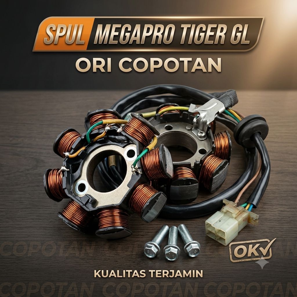 Spul pengapian Tiger Revo Megapro Primus GL pro Neotech GLmax Neotech Original copotan