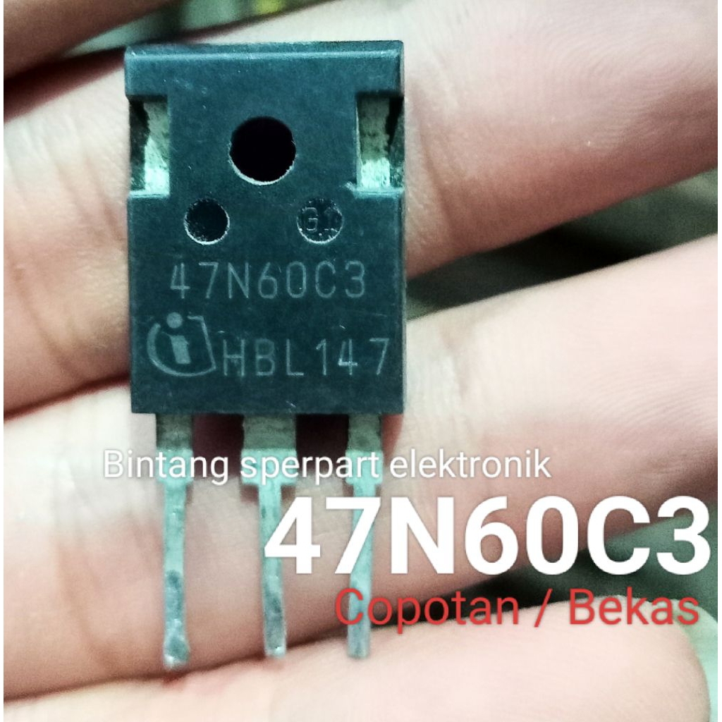 47N60C3 ( COPOTAN BEKAS ) MOSFET 47N60C3 MOSFET 47N63