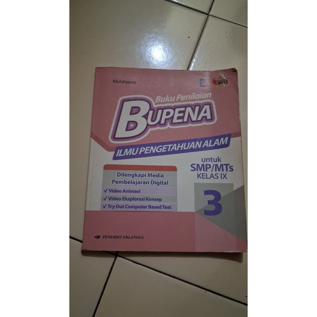 BUPENA IPA KELAS 9 KURIKULUM 2013