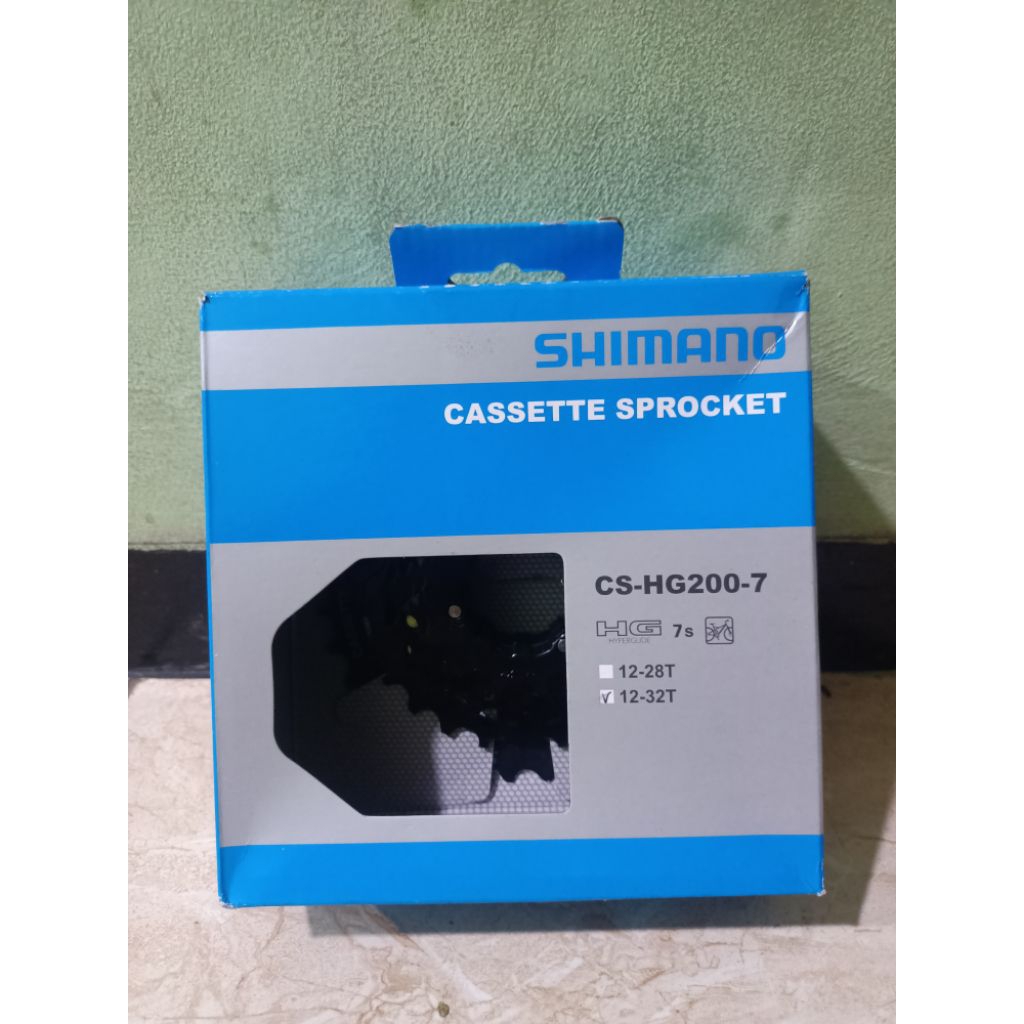 gear Shimano 7speed cassette ORI