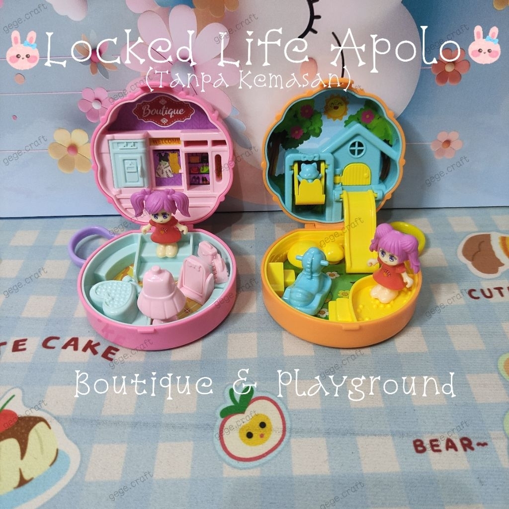 Locked Life Apolo Mainan Anak Mainan Anak Perempuan