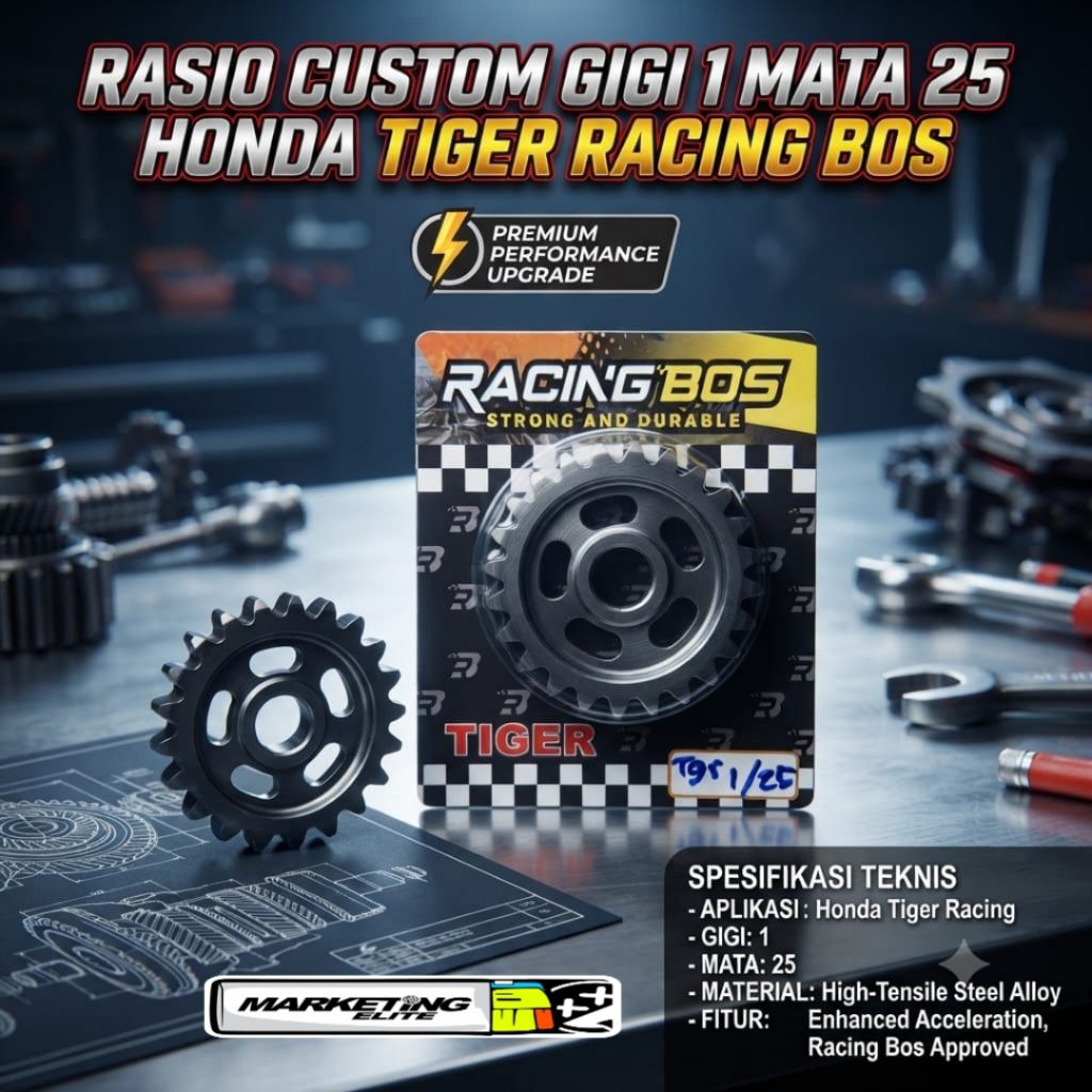 GIGI RASIO TIGER 1 MATA 25 RASIO TIGER OPLOS RASIO TIGER HEREX RACING RACING BOS