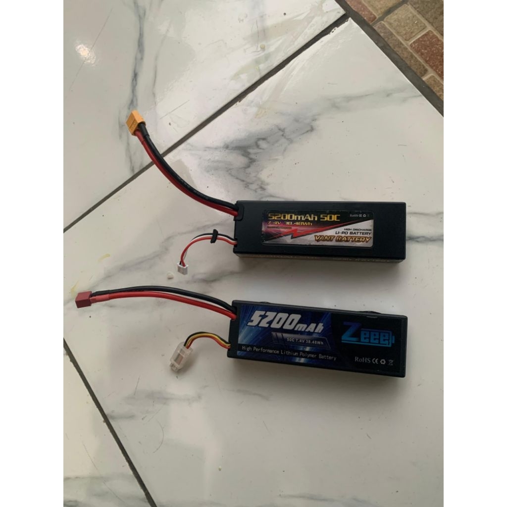 Baterai Lipo 2s (Isi 2 pcs)