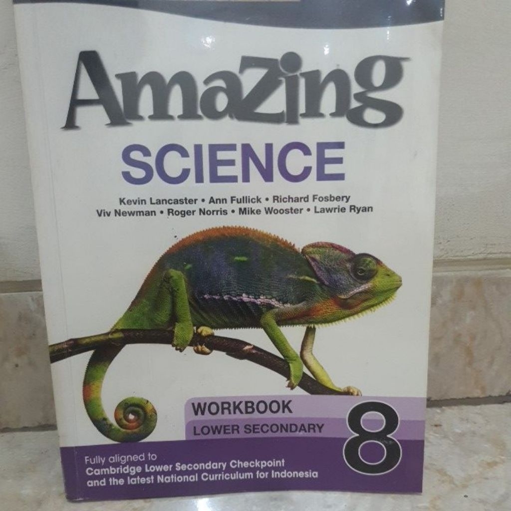 Amazing Lower Secondary Science 8 Workbook