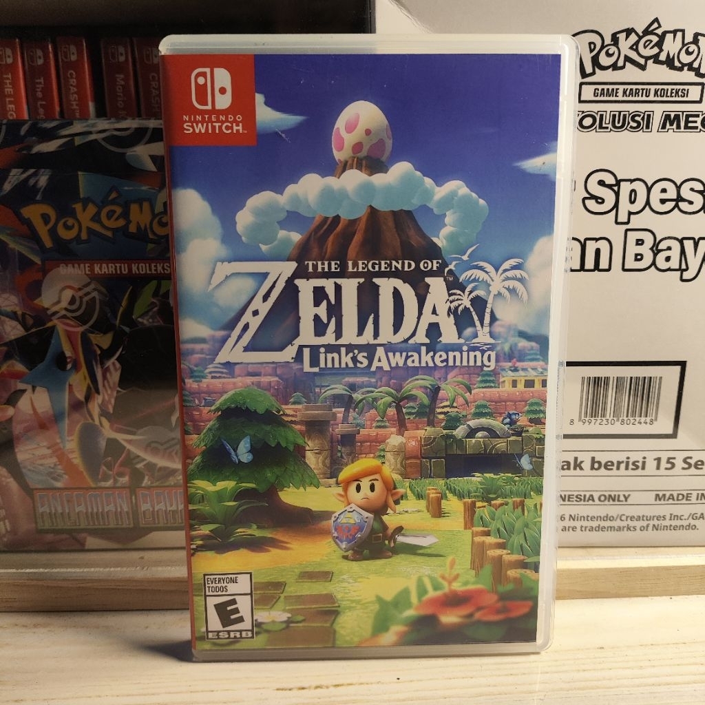 Kaset Nintendo Switch The Legend of Zelda Link's Awakening Link Awakening Links Awakening