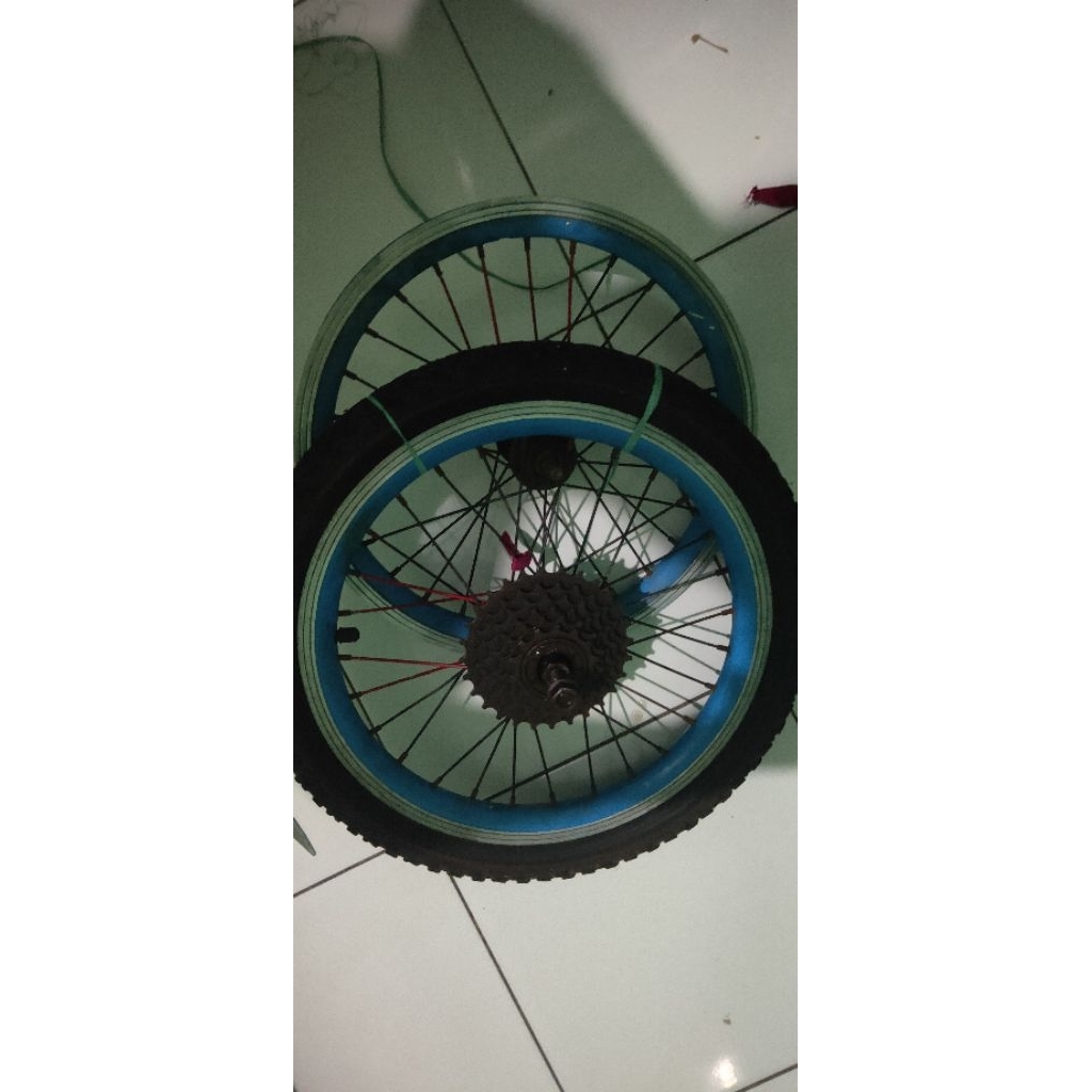 Pelek Alloy sepeda ring 16  mantap