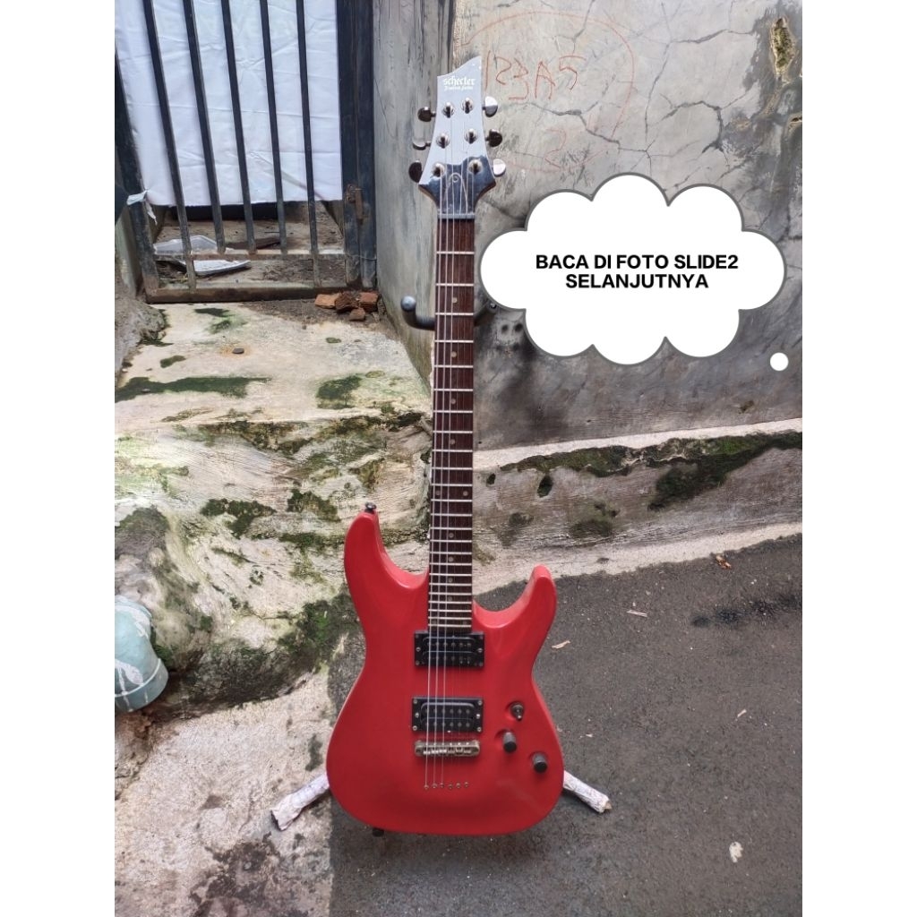 GITAR SCHECTER SGR DIAMOND SERIES ORIGINAL MII MADE IN INDONESIA Gitar Elektrik listrik Melody
