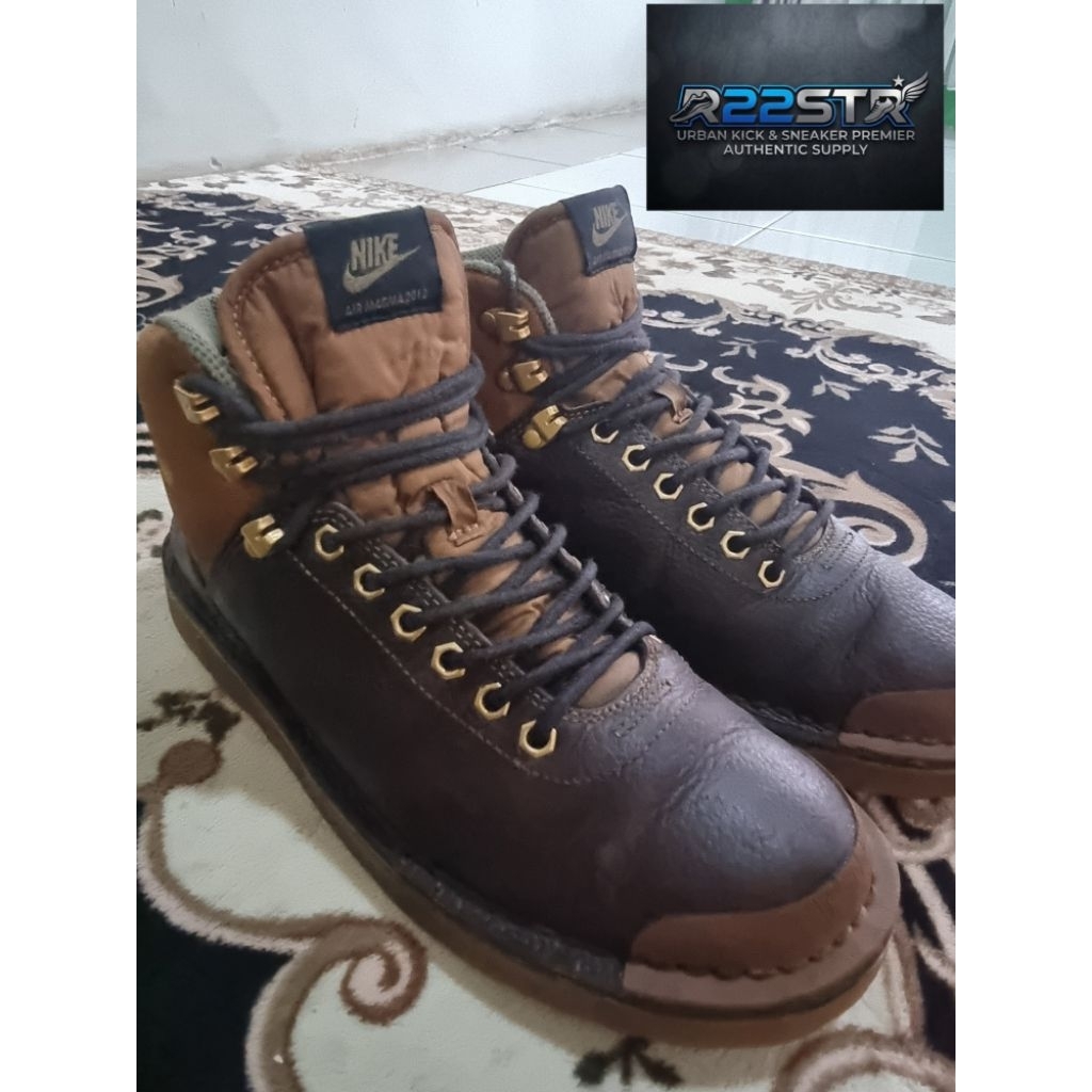 SEPATU KULIT NIKE AIR MAGMA BOOTS SZ 40/250