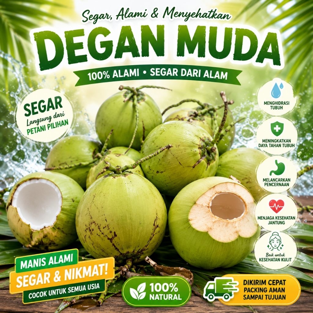 DEGAN MUDA GROSIR DEGAN SEGAR BUAH DEGAN