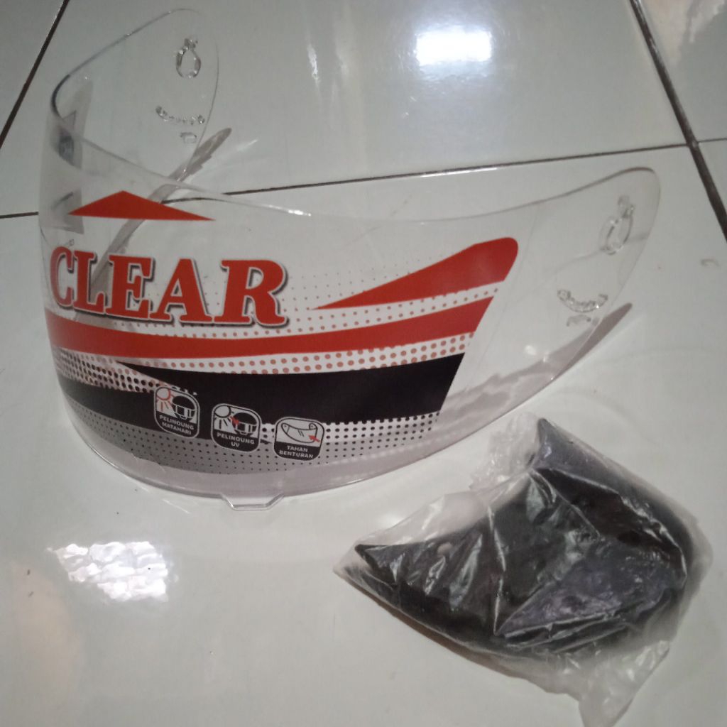 Kaca Helm Nicos MDS TRK helm Fullface Universal