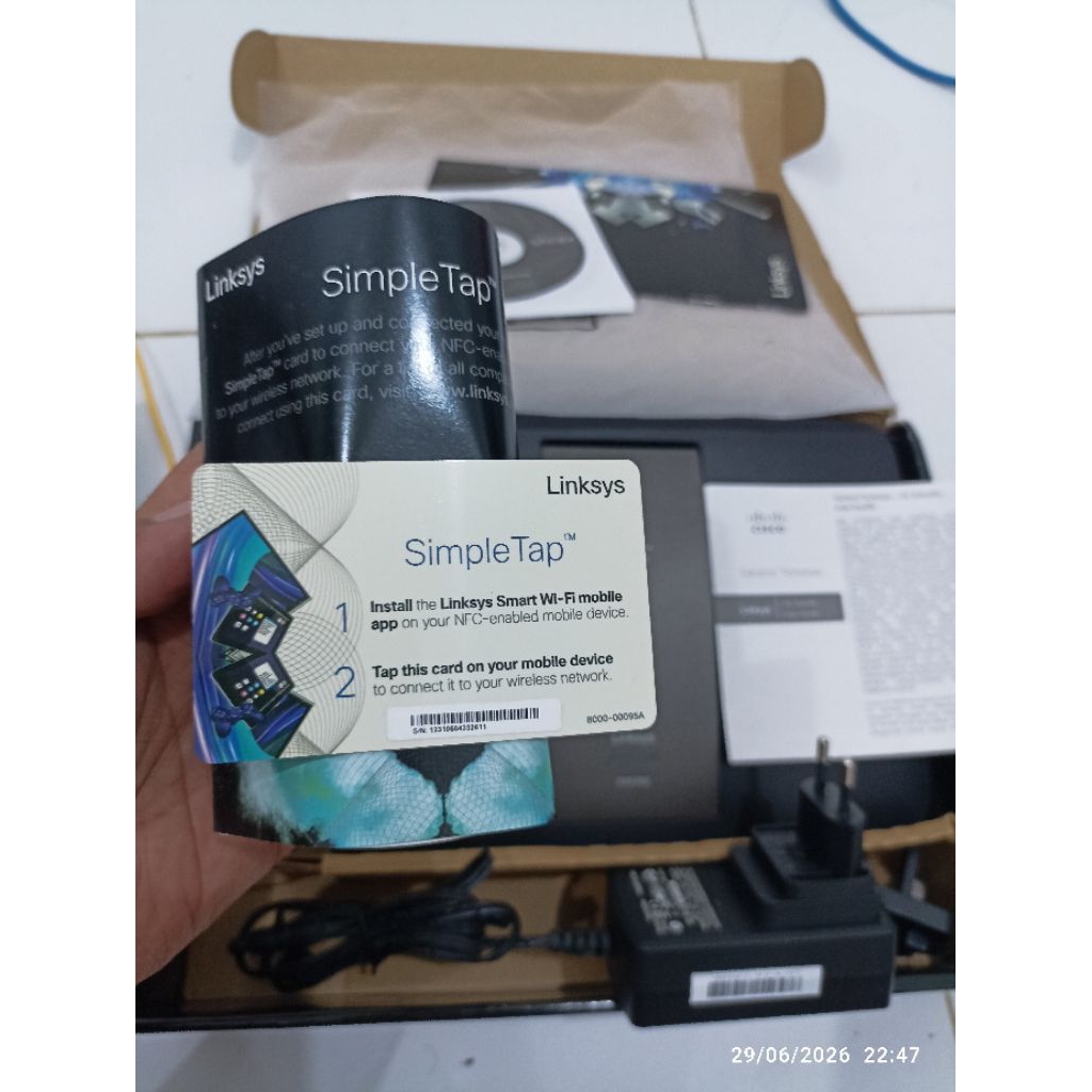 Router Linksys AC1200 Dual band