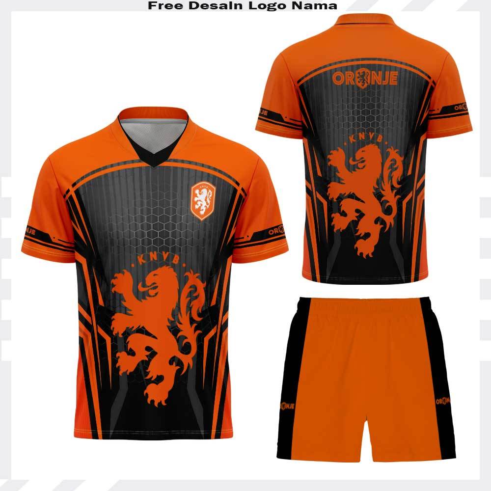SETELAN BAJU JERSEY FANTASY BELANDA FULLPRINTING