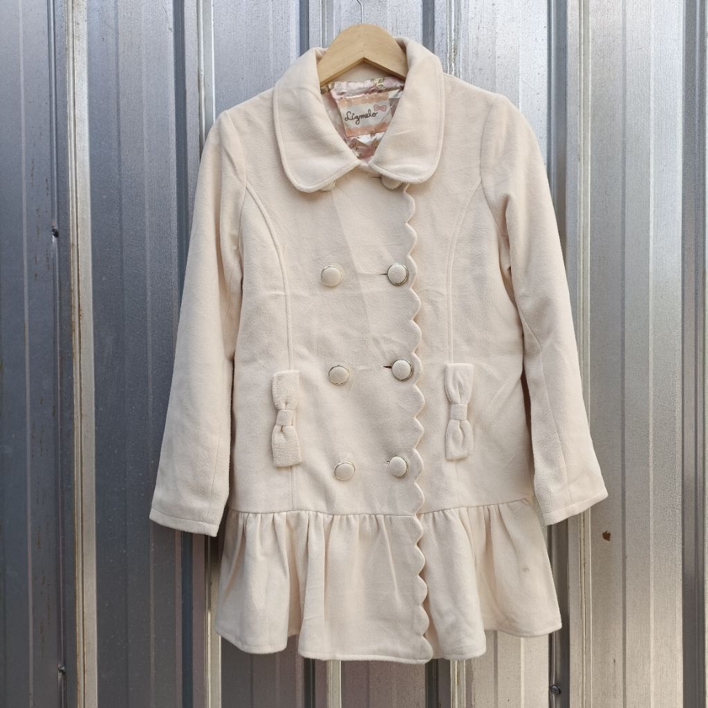 LIZ LISA x Sanrio LIZMELO Coat Wool Kawaii Y2K