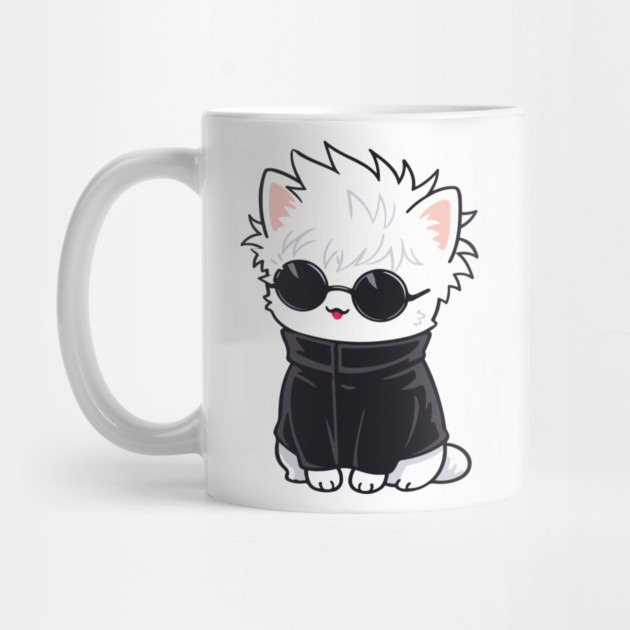 Gojo Cat - Cute Gojo Satoru Tea Mug