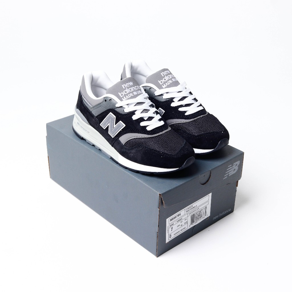 (MARKET) Sepatu Sneakers New Balance M997BK Black Grey - 997
