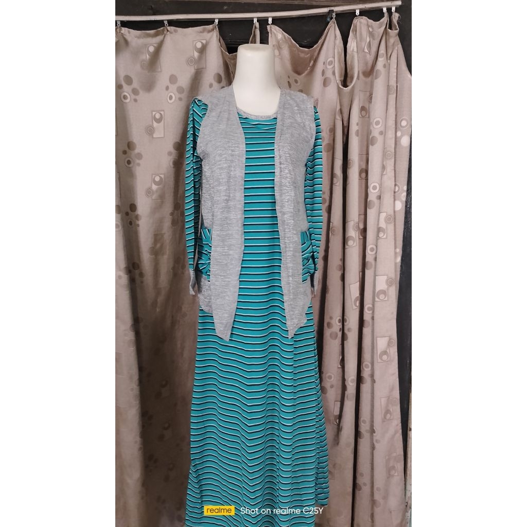 Gamis salur rompi