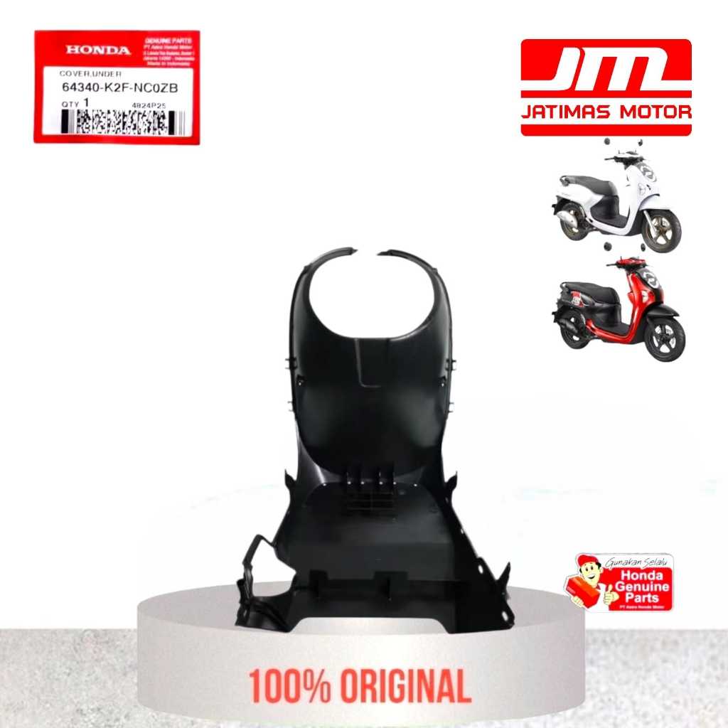 64340-K2F-NC0ZB Cover Under Hitam Honda Scoopy K2FP