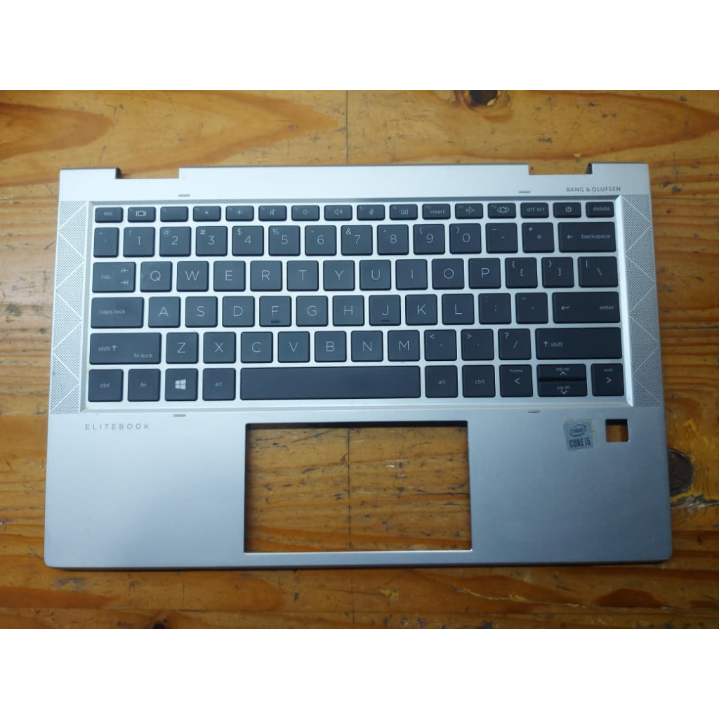 Palmrest Keyboard For HP Elitebook X360 830 G7 Silver 13.3 Inch Keyboard Mati Second Original