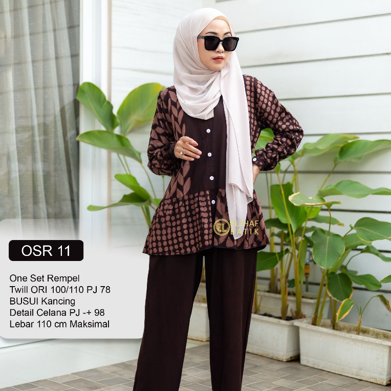 Oneset Celana Twill By Elzhaf Original